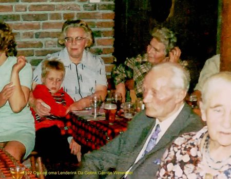 1972 Opa en Oma Lenderink