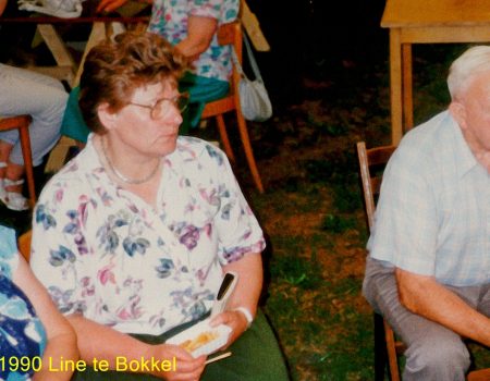 1990 Mevr. Line te Bokkel