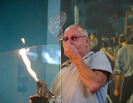 5 juni 2025 Senioren excursie Glasblazerij Martorell in Laren