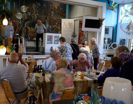 5 juni 2025 Senioren excursie Glasblazerij Martorell in Laren