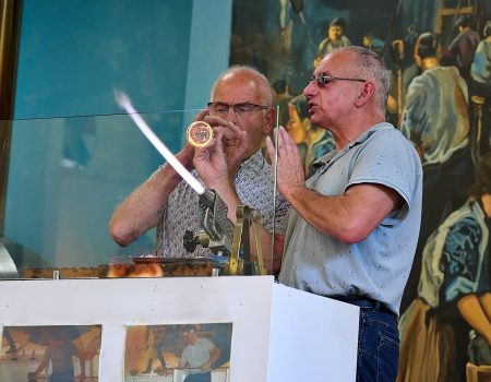 5 juni 2025 Senioren excursie Glasblazerij Martorell in Laren