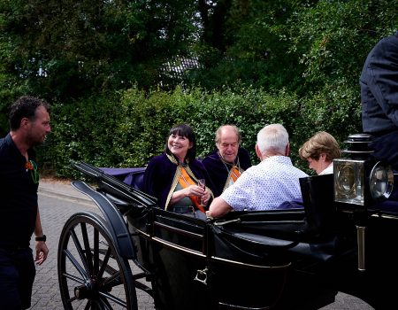 31 augustus 2025 - Optocht Oranjefeest Vierakker-Wichmond Eddy ter Beek nieuwe schutterskoning