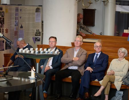 26 september 2025 Onthulling Stolpersteine in Hengelo (Gld) De sprekers voor de expostie