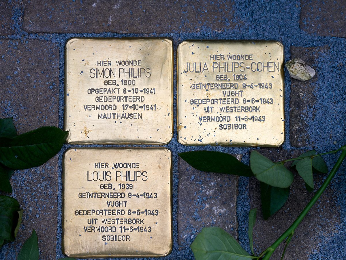 26 september 2025 Onthulling Stolpersteine in Hengelo (Gld)